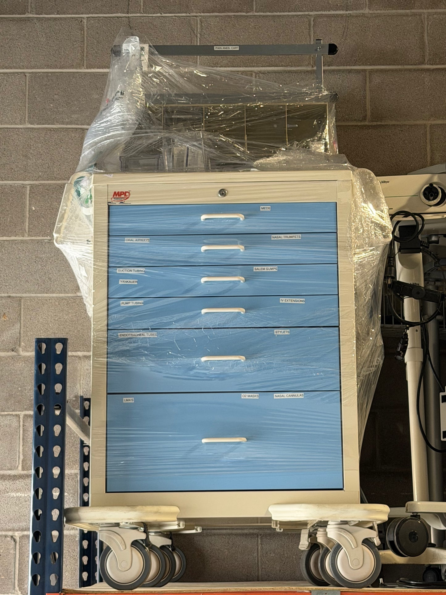 MPD Anesthesia Cart — Reconditioned
