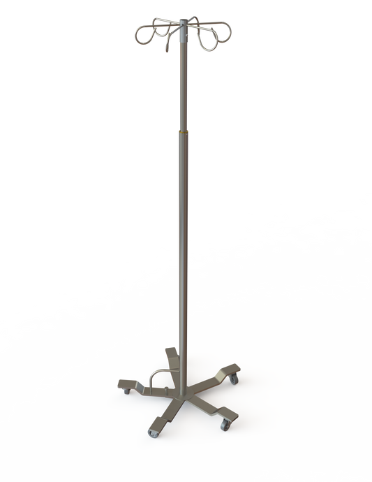 MAC Medical 5-Leg Foot Operated IV Stand - 3000 Series