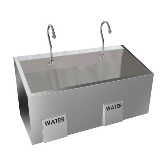 MAC Medical Dual Scrub Sink with Infrared Water & Eye Wash Station — Reconditioned
