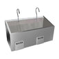 MAC Medical Dual Scrub Sink with Infrared Water & Eye Wash Station — Reconditioned